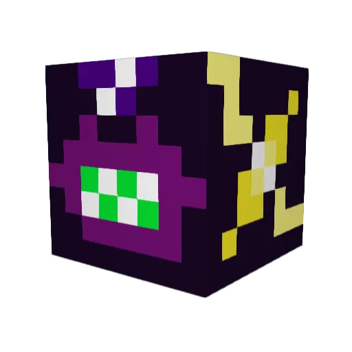 GELATOITA23 Minecraft avatar head, 3D render