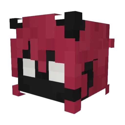 GELDANT Minecraft avatar head, 3D render