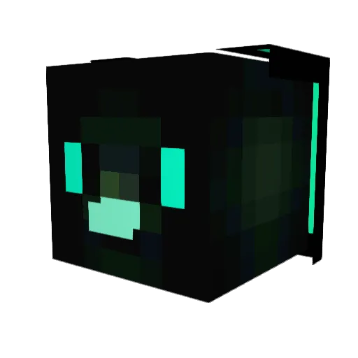GENOS28374e9 Minecraft avatar head, 3D render