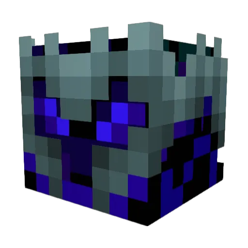 GG2021 Minecraft avatar head, 3D render