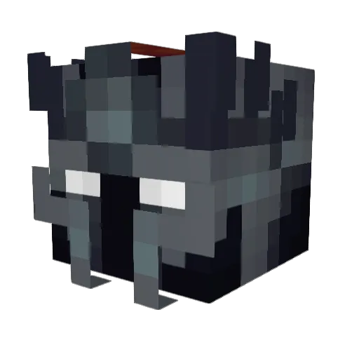 GGE_Phoenix Minecraft avatar head, 3D render