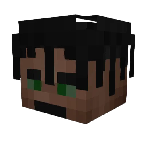 GGFRIGGINEZHiLol Minecraft avatar head, 3D render
