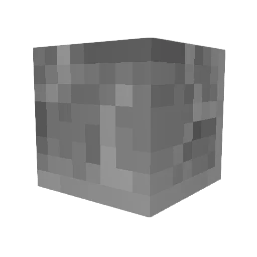 GGGENIUSSS Minecraft avatar head, 3D render