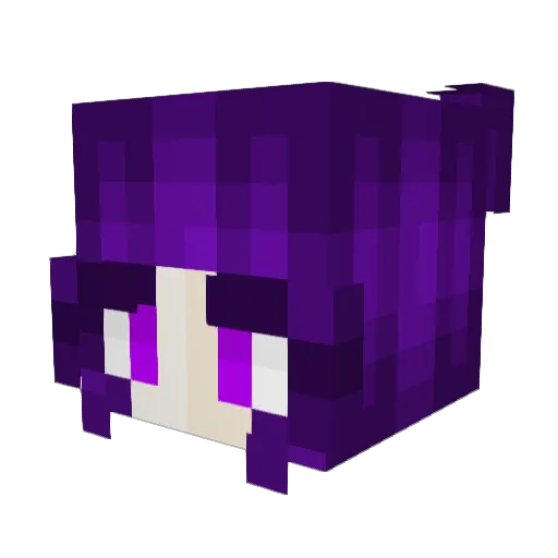 GGSANTY28 Minecraft avatar head, 3D render