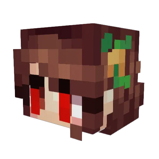 GGTripp Minecraft avatar head, 3D render