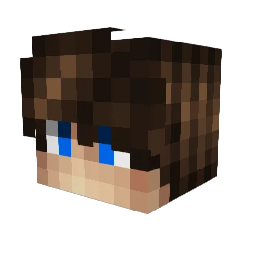 GG_NaaVaLep Minecraft avatar head, 3D render
