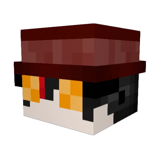 GGames Minecraft avatar head, 3D render
