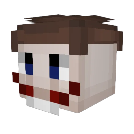 GGaybriel Minecraft avatar head, 3D render