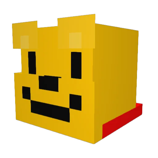 GGdragon3203 Minecraft avatar head, 3D render