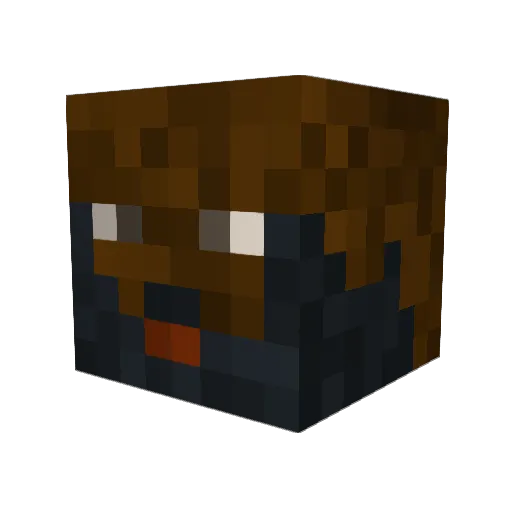 GGgavin14 Minecraft avatar head, 3D render