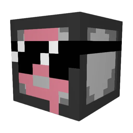 GGiantB Minecraft avatar head, 3D render