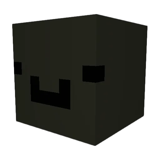 GGrrey Minecraft avatar head, 3D render