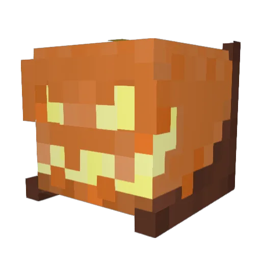 GGulJamKT Minecraft avatar head, 3D render