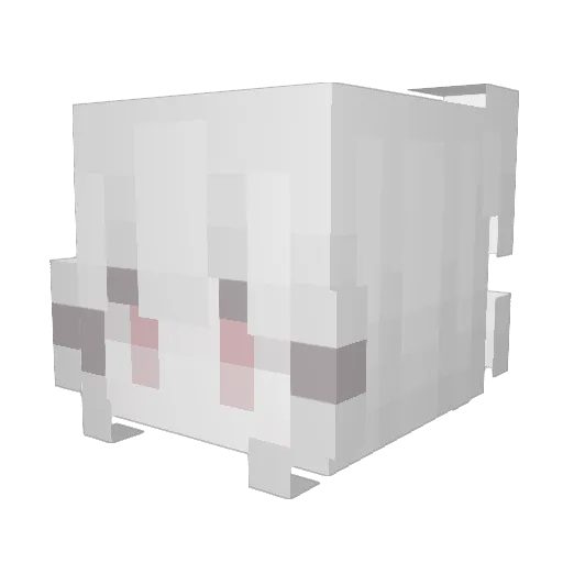 GGulbam Minecraft avatar head, 3D render