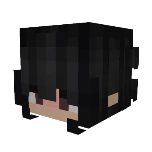 GGweones Minecraft avatar head, 3D render