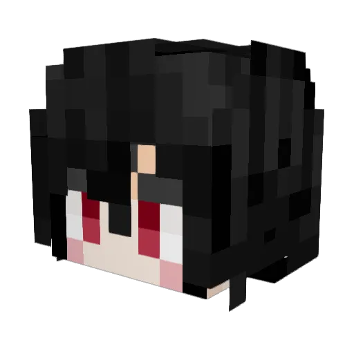GH542 Minecraft avatar head, 3D render
