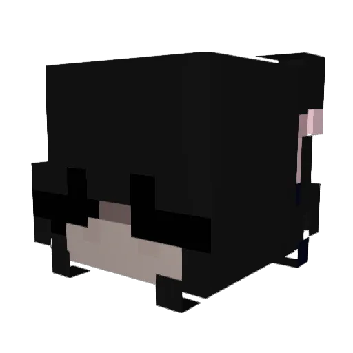 GHOSTYJBIA Minecraft avatar head, 3D render