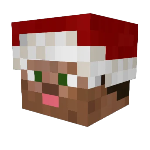 GHT_Un_Sac Minecraft avatar head, 3D render