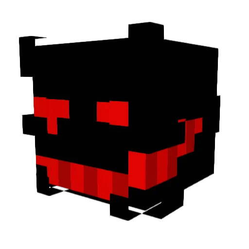 GHancho Minecraft avatar head, 3D render