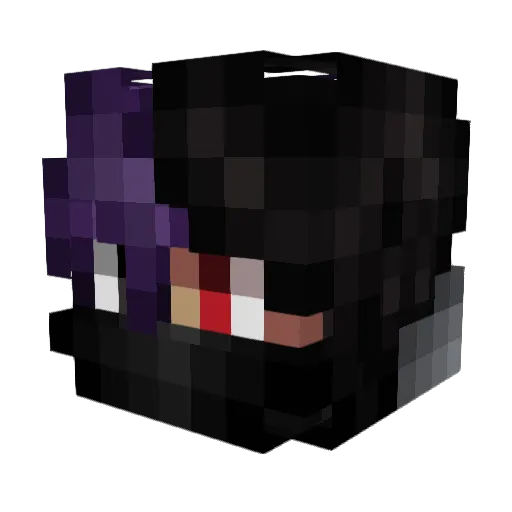 GIANBUCO Minecraft avatar head, 3D render