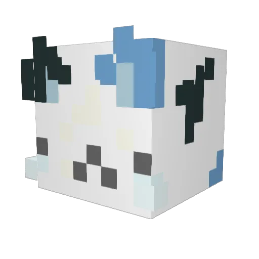 GIANTkitten3 Minecraft avatar head, 3D render