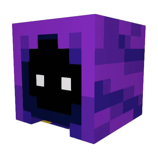 GIBBLESIII Minecraft avatar head, 3D render