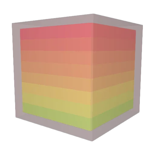 GIBORRRJR Minecraft avatar head, 3D render