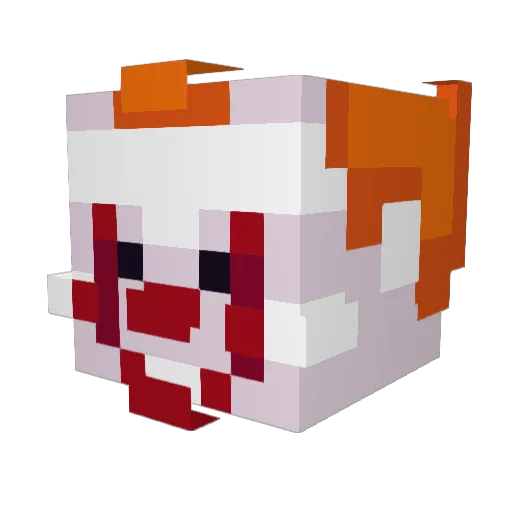 GIBPEITA9 Minecraft avatar head, 3D render