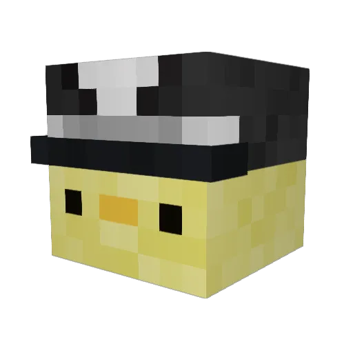 GIMAR1914 Minecraft avatar head, 3D render