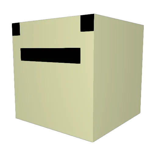 GIVEMEYOURPEAS Minecraft avatar head, 3D render