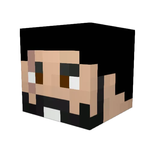 GIZEH_Sufoefs Minecraft avatar head, 3D render