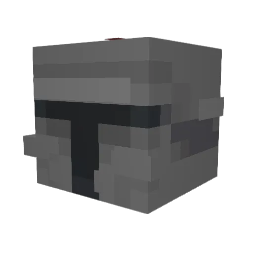 GJ0N Minecraft avatar head, 3D render