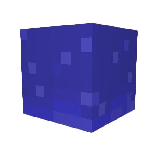 GK_186 Minecraft avatar head, 3D render