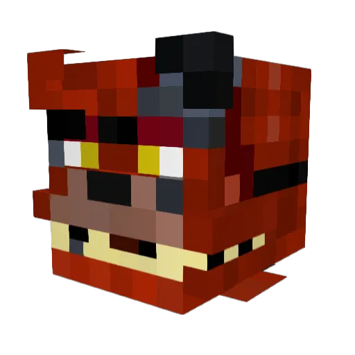 GKgasso Minecraft avatar head, 3D render