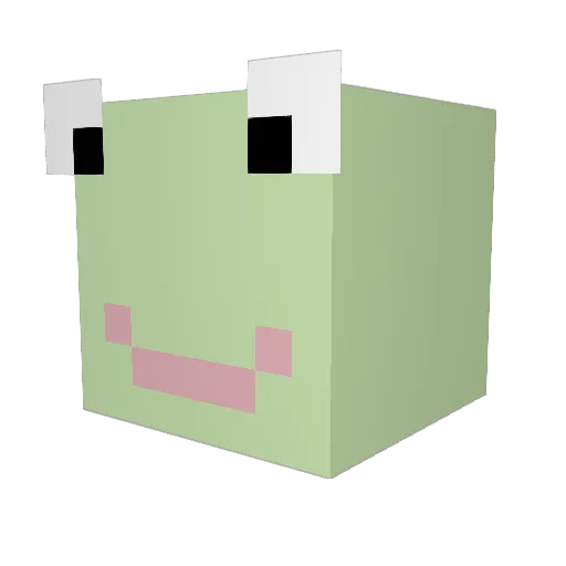 GKid1019 Minecraft avatar head, 3D render