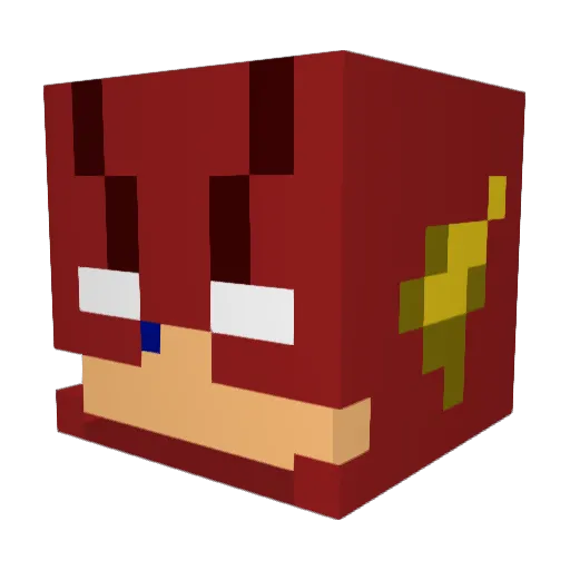 GLADIATORROCK2 Minecraft avatar head, 3D render