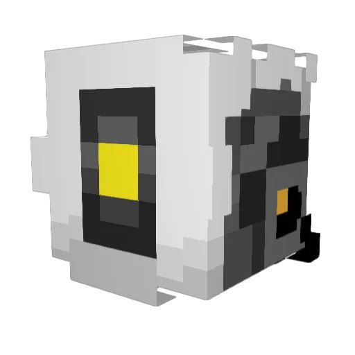 GLaDOS420 Minecraft avatar head, 3D render