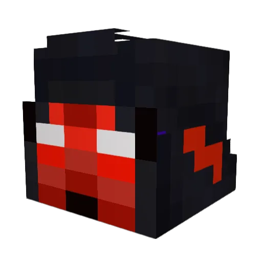 GMWT87 Minecraft avatar head, 3D render