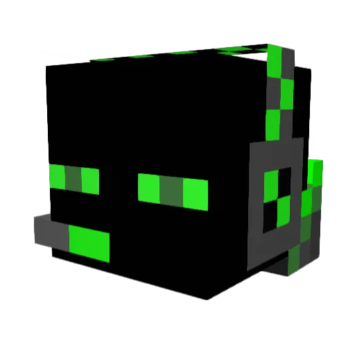 GMan49 Minecraft avatar head, 3D render