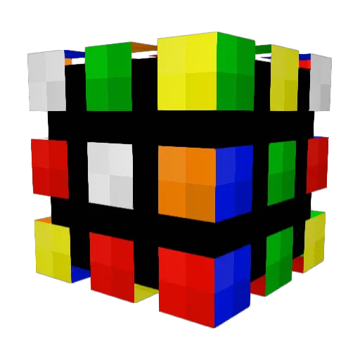 GMduck Minecraft avatar head, 3D render