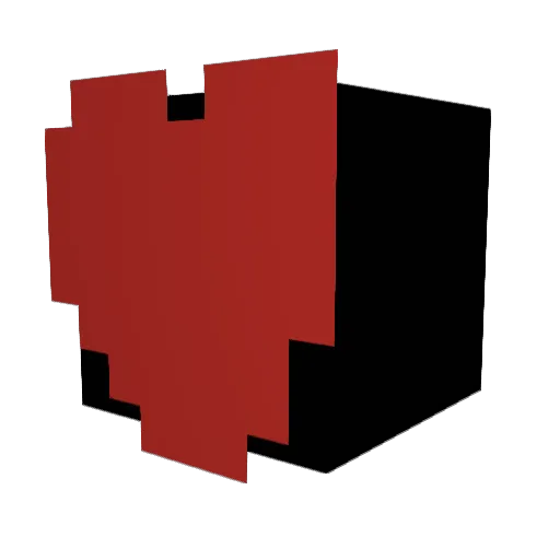 GMs3nku Minecraft avatar head, 3D render