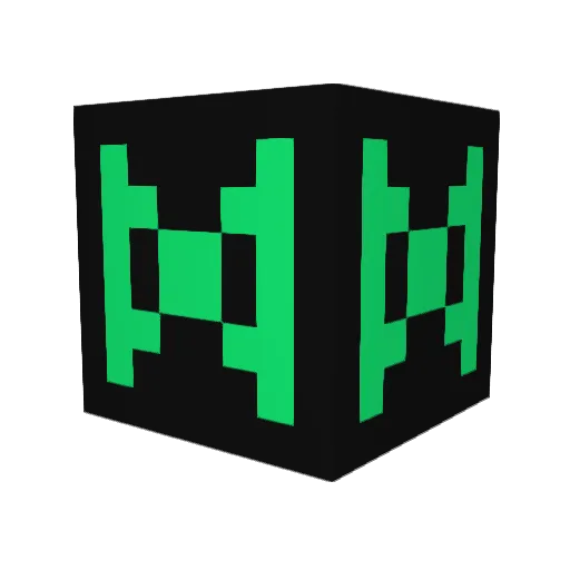 GOBI_YT_ Minecraft avatar head, 3D render
