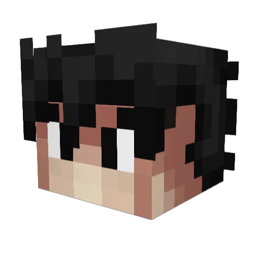 GODLEOCH Minecraft avatar head, 3D render