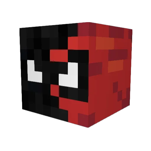 GODOFWAR945 Minecraft avatar head, 3D render