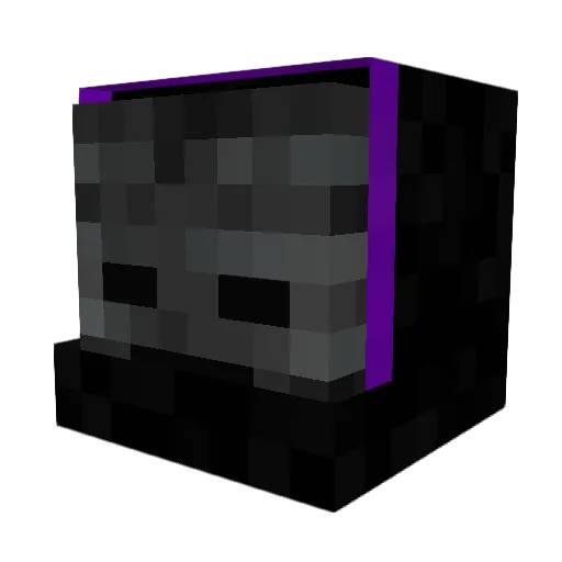GOD_Zi Minecraft avatar head, 3D render