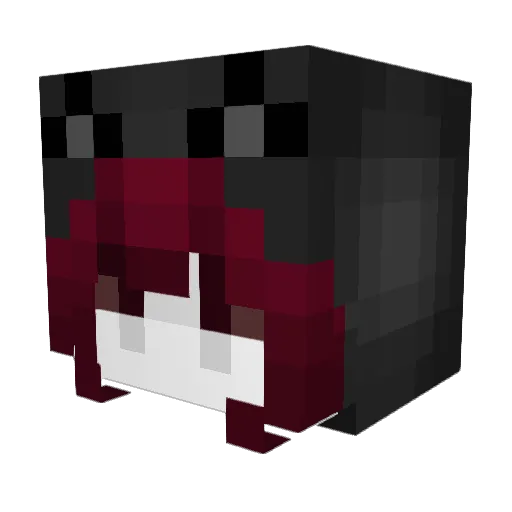 GODxDOG Minecraft avatar head, 3D render