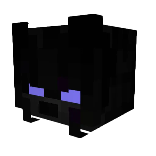 GOLGLEB Minecraft avatar head, 3D render