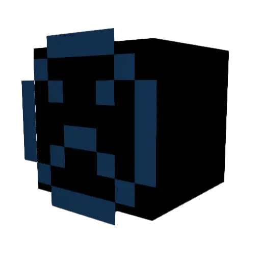 GOLI_ Minecraft avatar head, 3D render