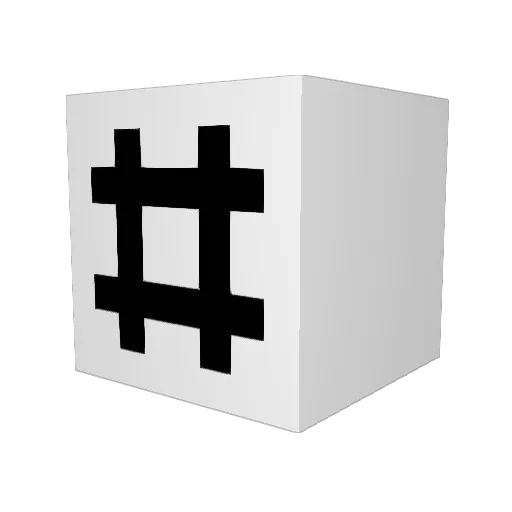 GOMAO321 Minecraft avatar head, 3D render