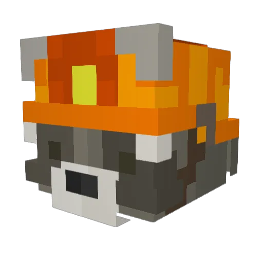 GONI_YO Minecraft avatar head, 3D render